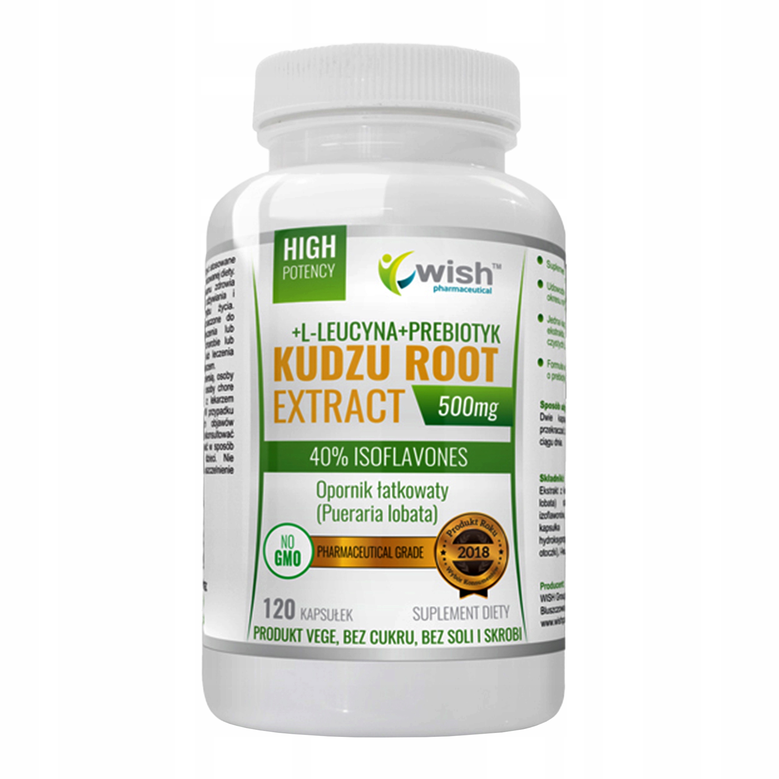 

Wish Korzeń Kudzu 500mg 120k Detox Stres Nałogi