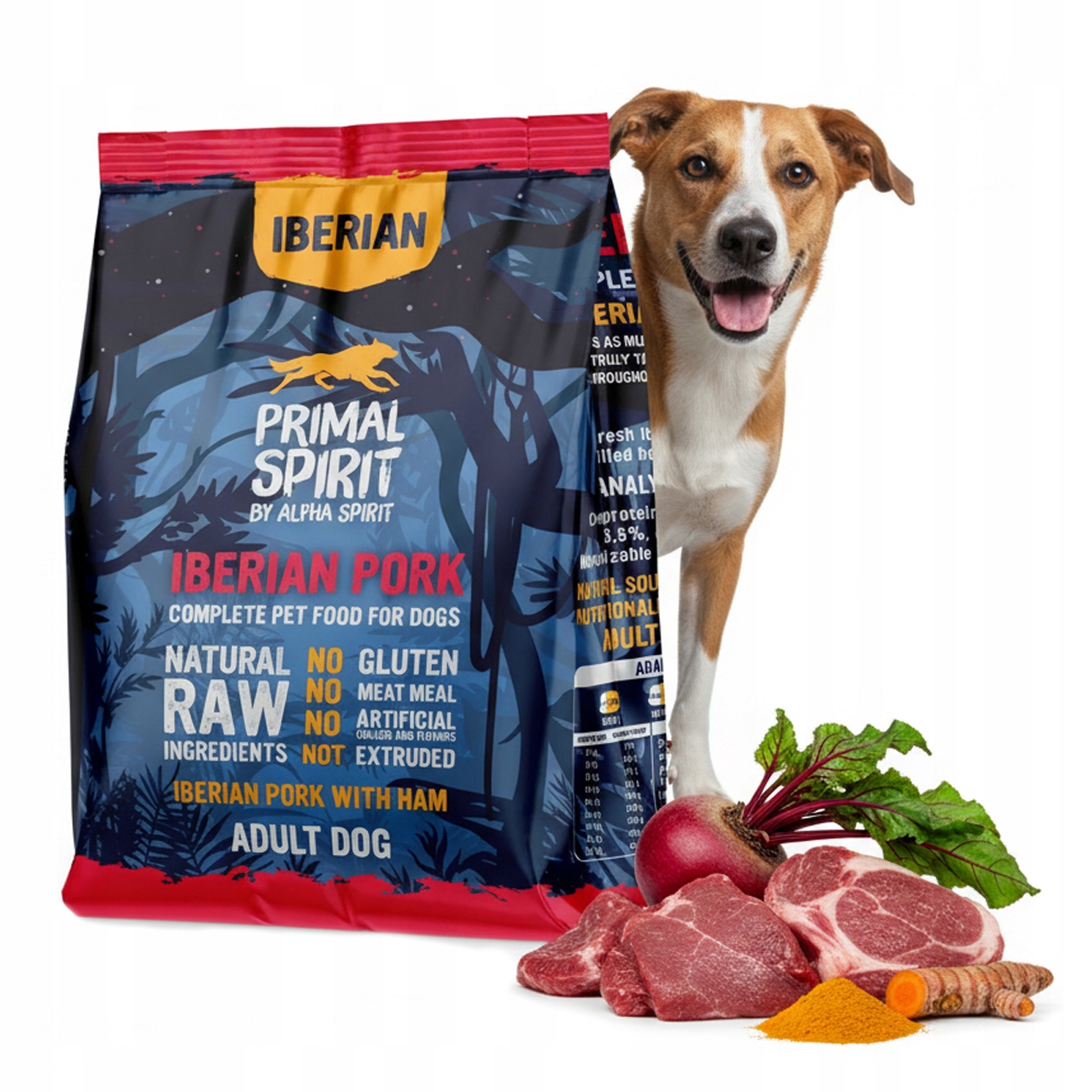 PRIMAL SPIRIT Iberian Pork 1kg karma dla psa