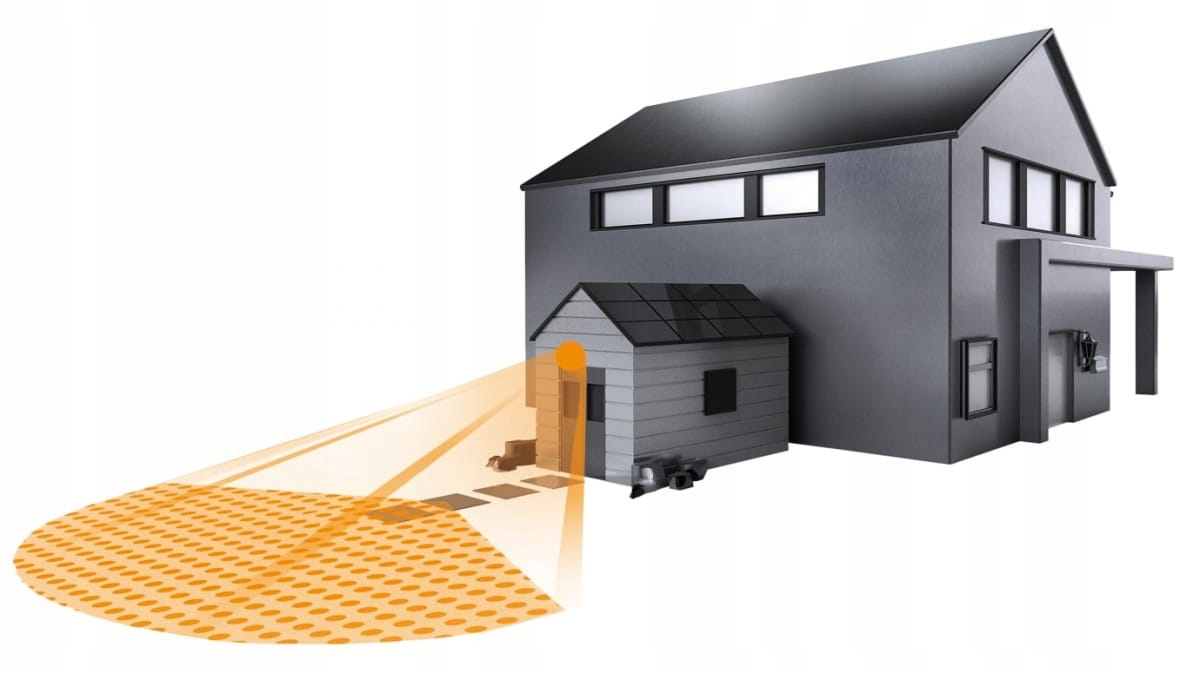 Czujnik ruchu 120 stopni, regulowany Steinel IS-1 IP54 CZARNY Marka Steinel