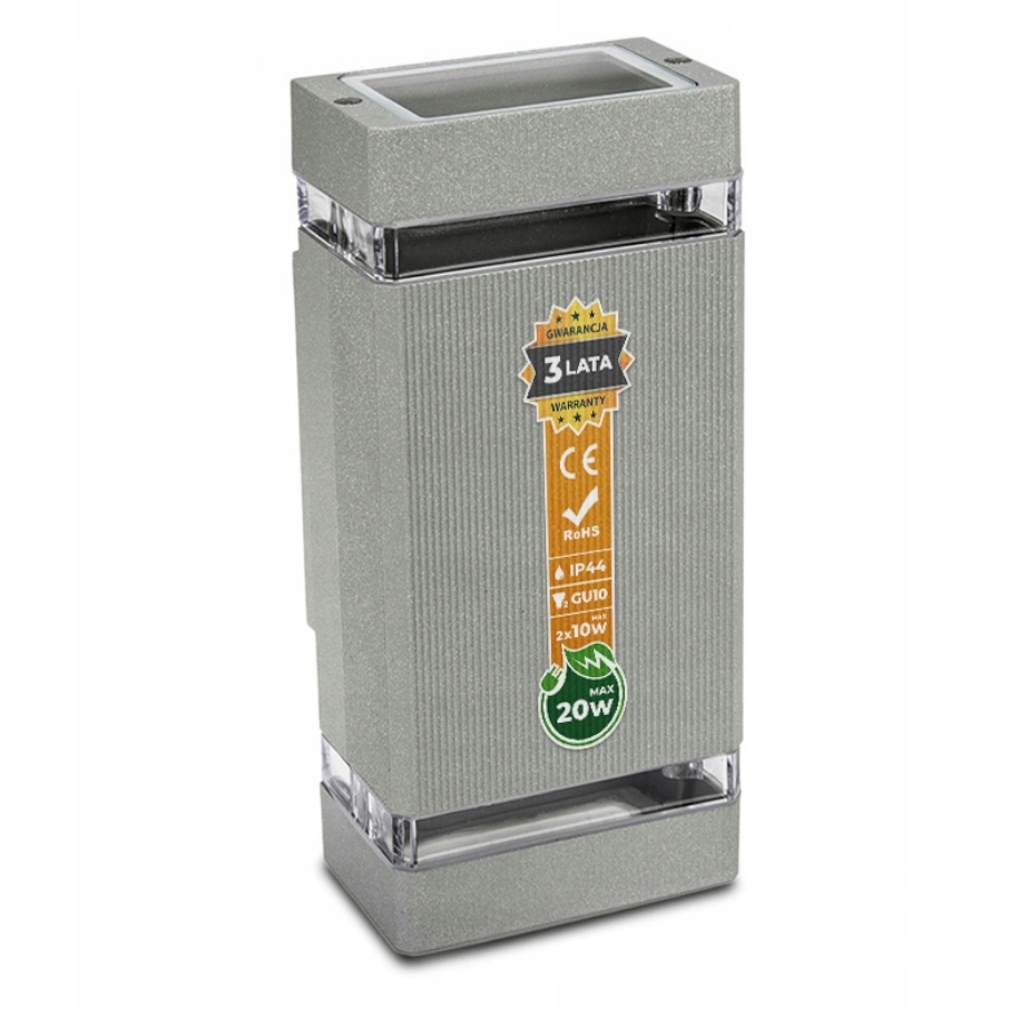 

Lampa elewacyjna Led zewnętrzna kinkiet ogrodowy 2