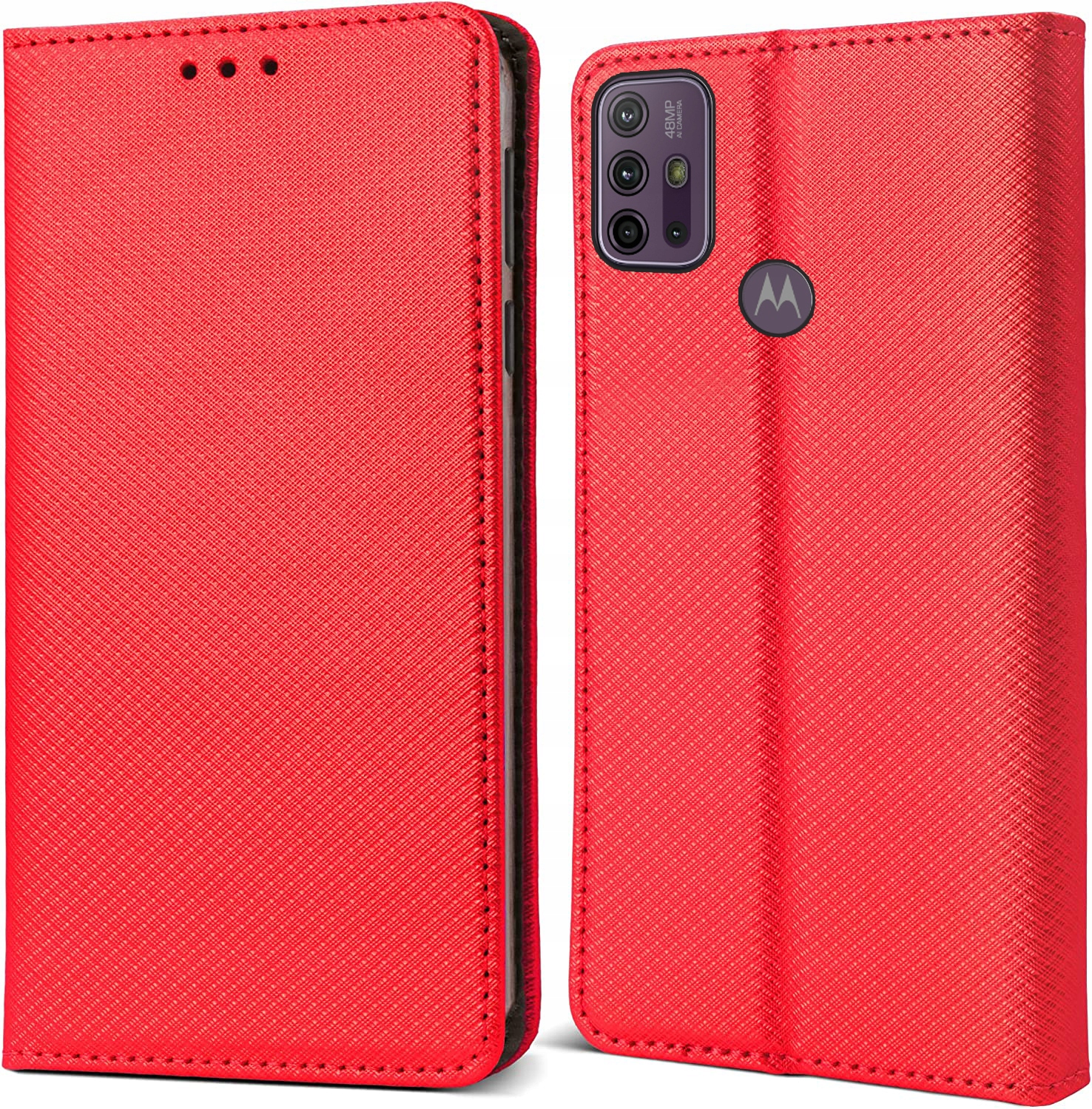 

Etui do Motorola Moto G10 G30 Magnet Smart Szkło