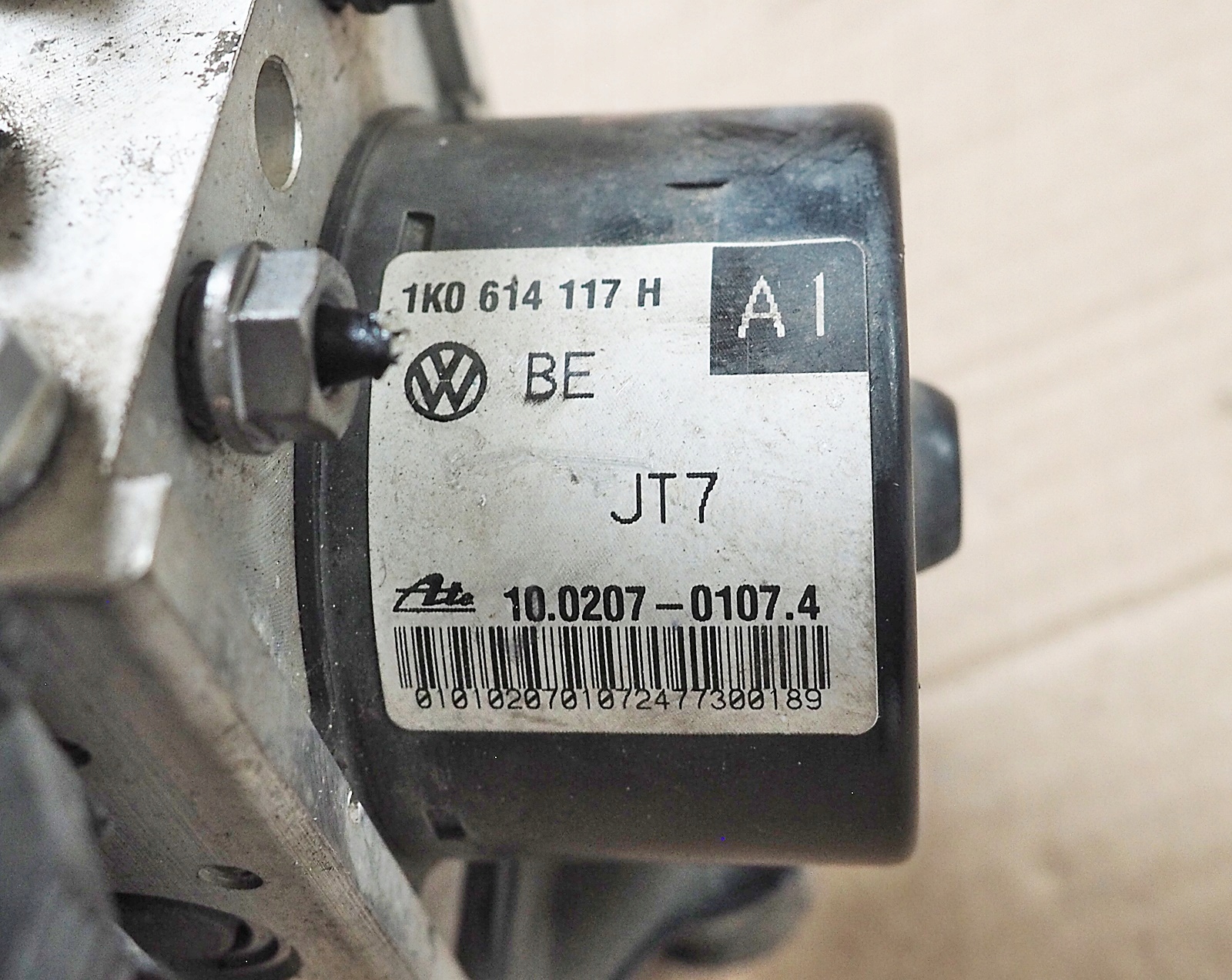 vw Caddy III 3 насос ABS 1K0907379P