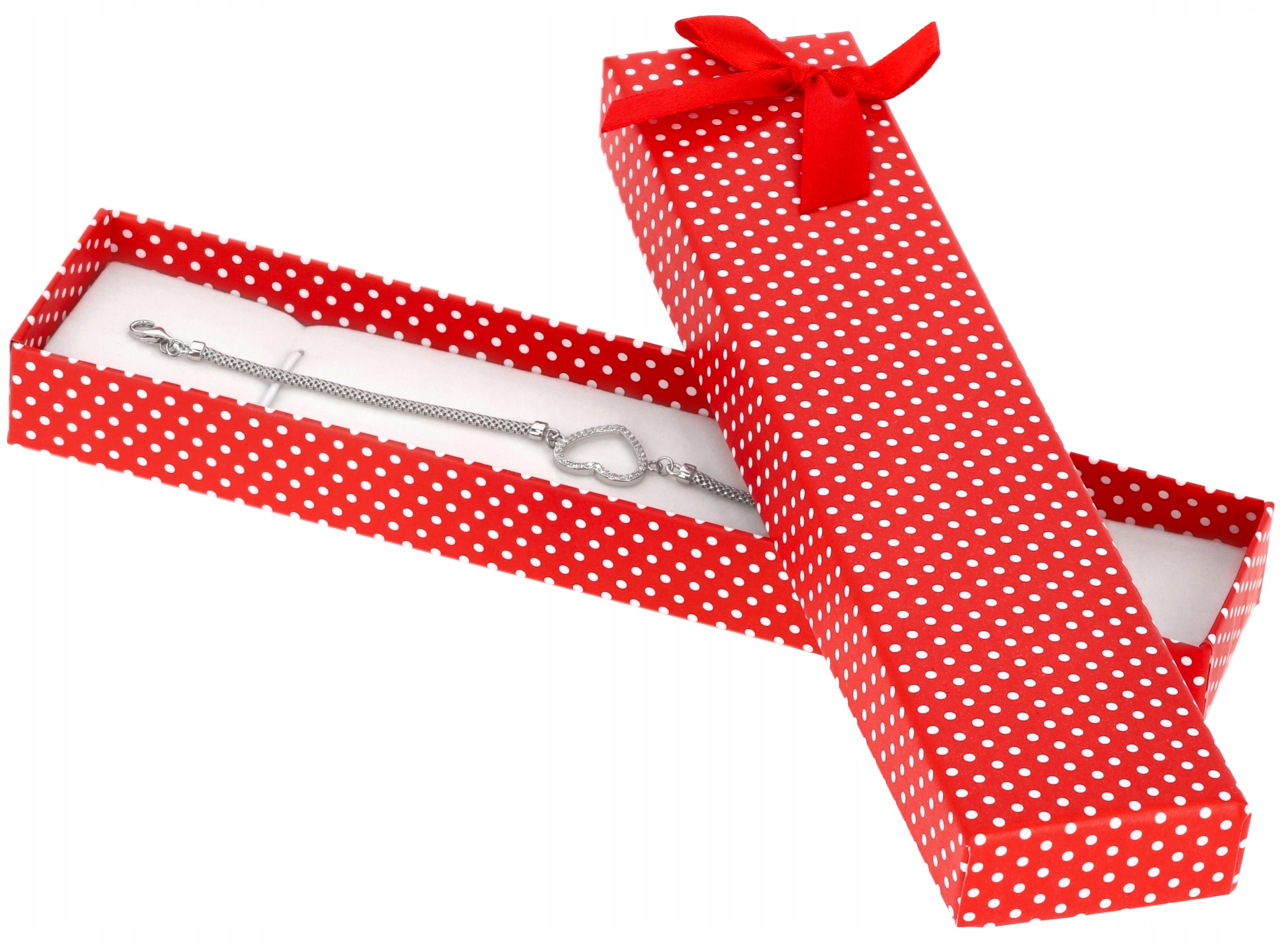 

Pudełko Na Bransoletkę Bransoletę Czerwone