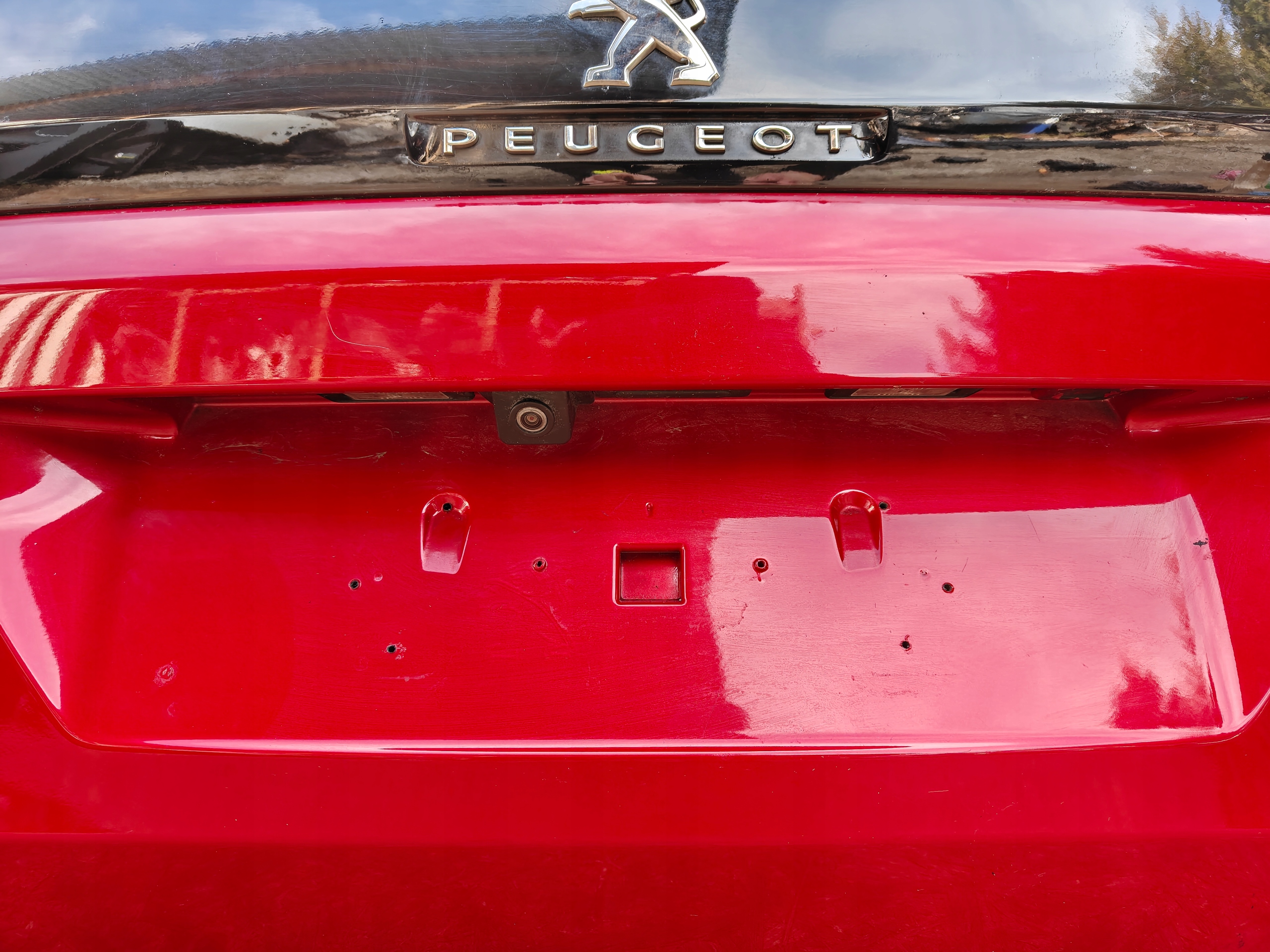 boot doors boot PEUGEOT 3008 GT KAMERA complete !!!