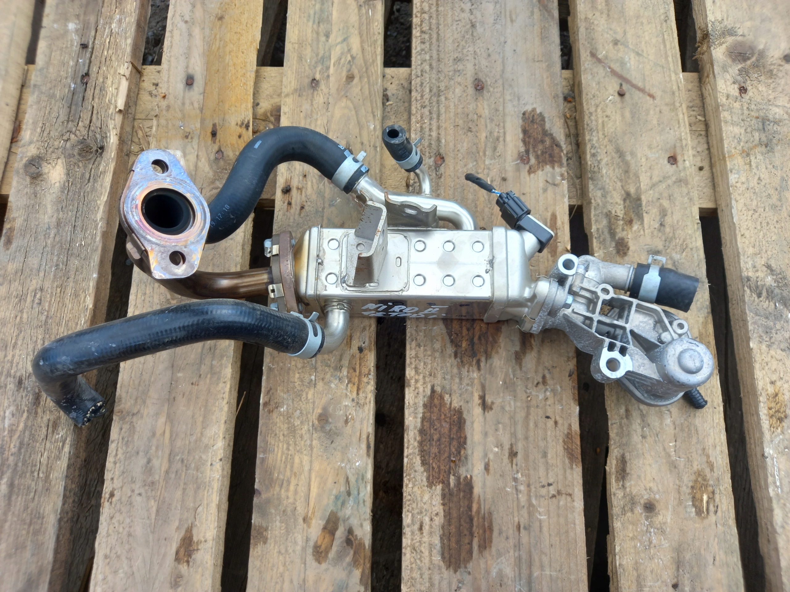 KIA NIRO II 2022- РАДИАТОР ОХЛАЖДАЮЩАЯ ЖИДКОСТЬ ВЫХЛОПНЫХ ЕГР