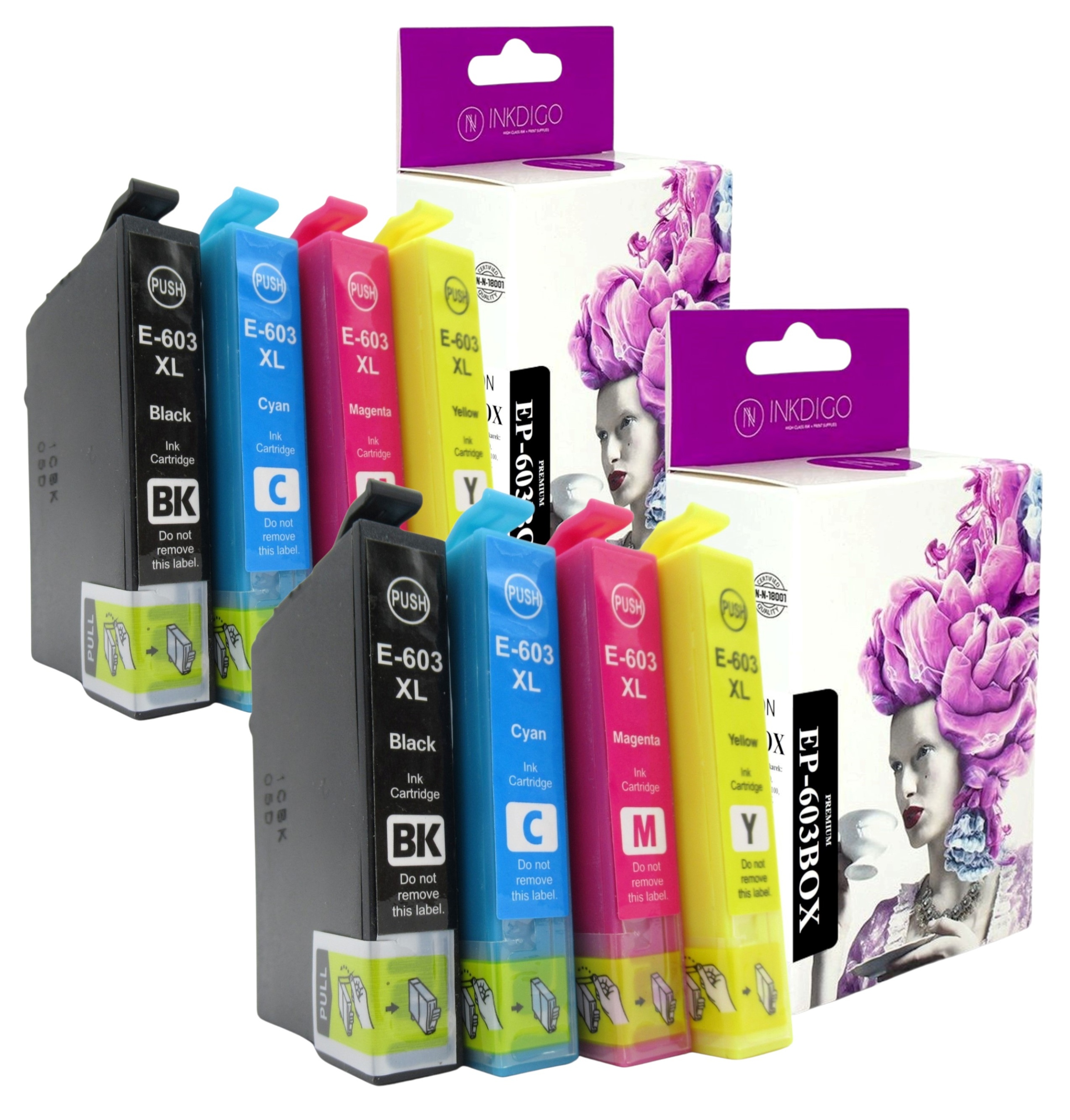 

8x Tusz 603 do Epson XP-2100 XP-3155 XP-4100