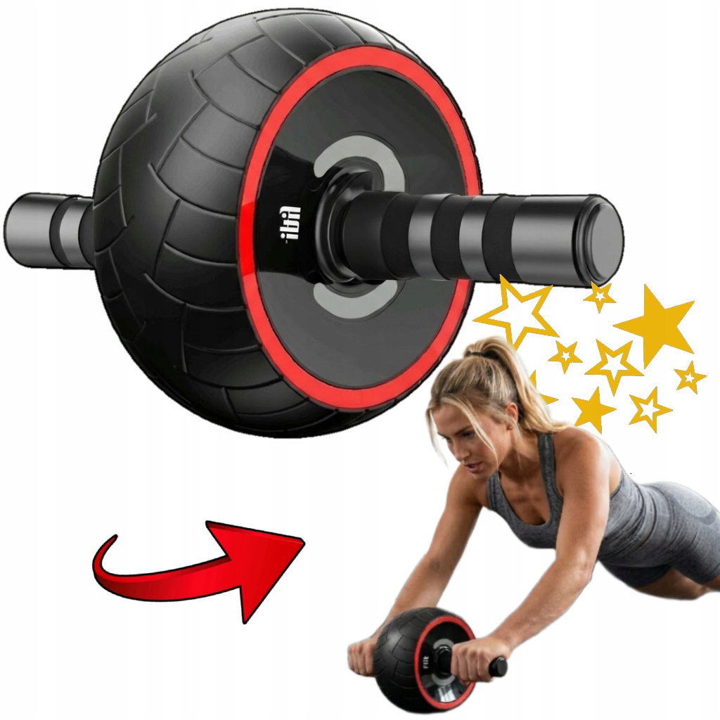 Kółko Do Treningu Brzucha Roller Do Ćwiczeń Rozbudowa Mięśni Brzucha Abs