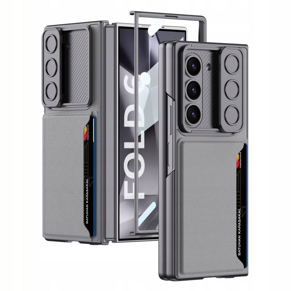 Pouzdro s rychlým Gkk pro Galaxy Z Fold6, s prostorem pro karty, ochrana fotoaparátu