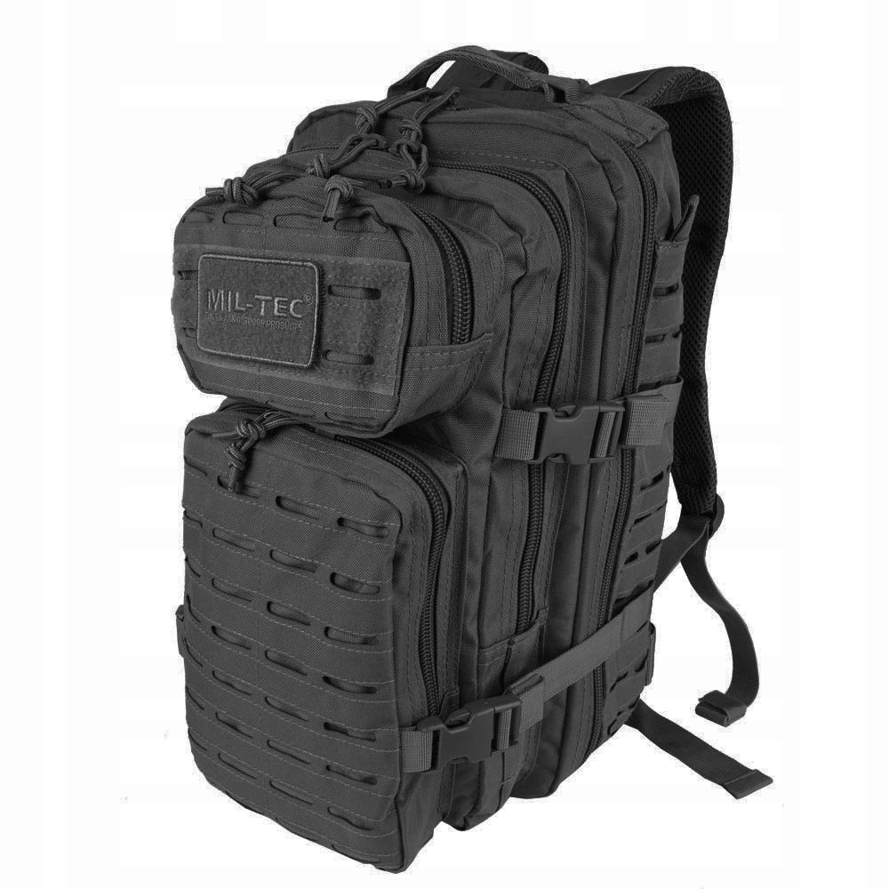 Mil-Tec Batoh Small Assault Pack Laser Cut Černý