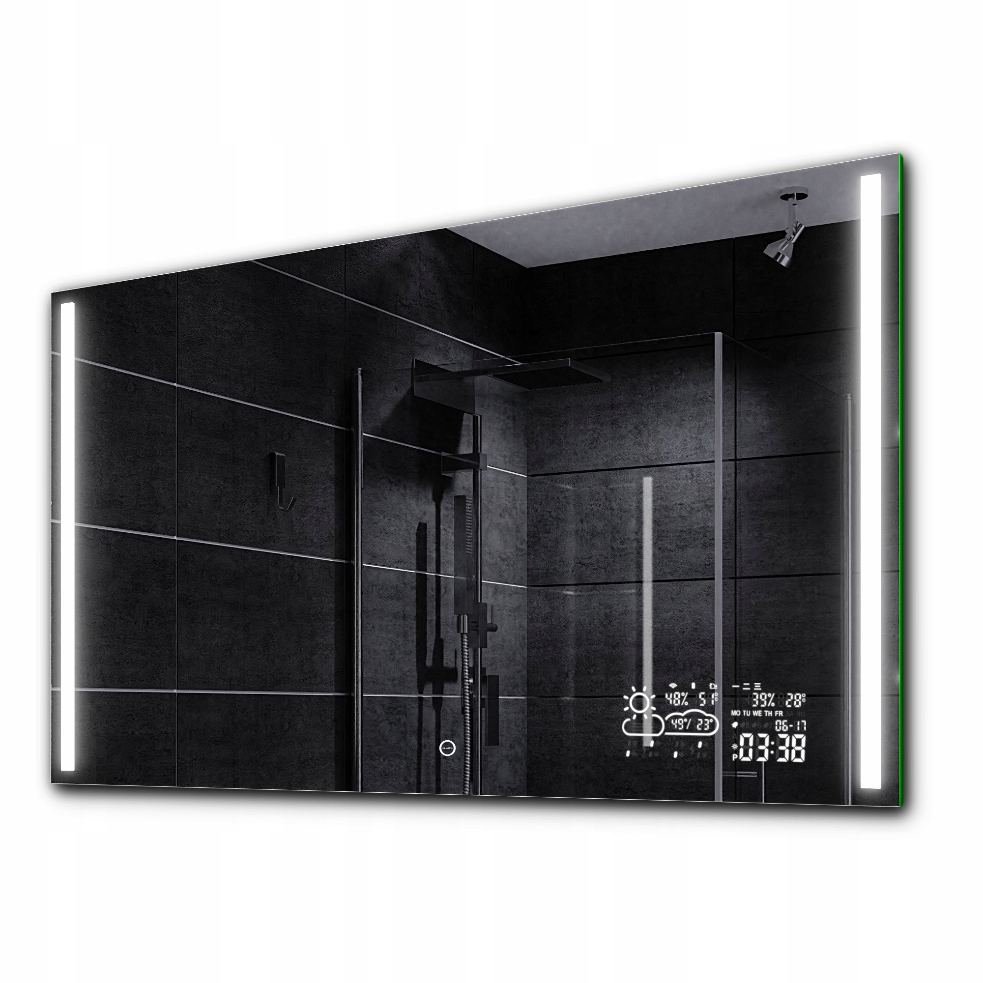

Lustro łazienkowe Led pogoda dotyk 120x70 Paris