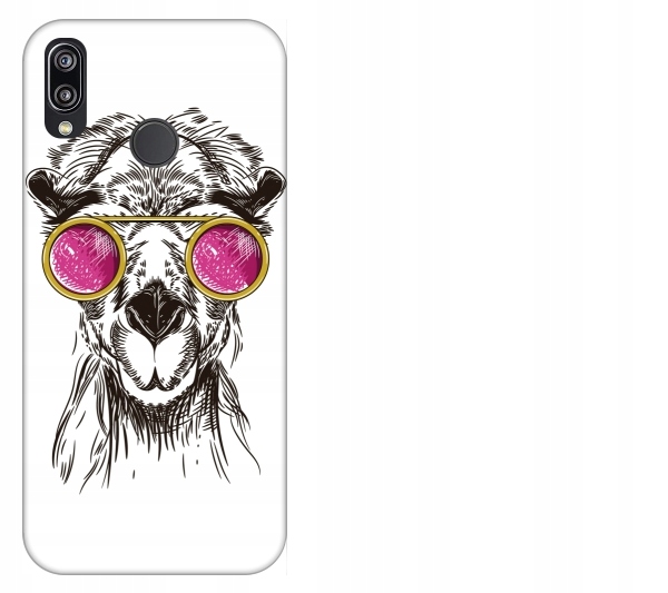 

Etui pokrowiec Huawei P20 Lite Wielbłąd w różowych