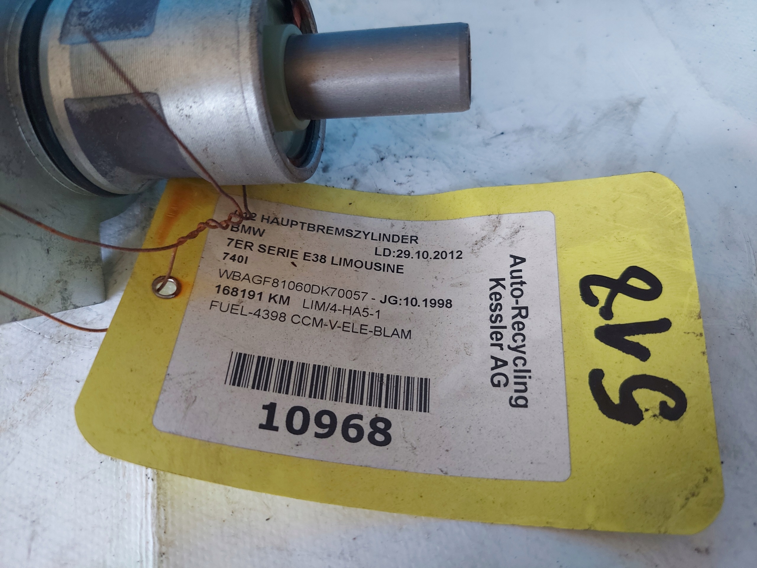 Servo frein BMW 7 E38 740 et LUCAS