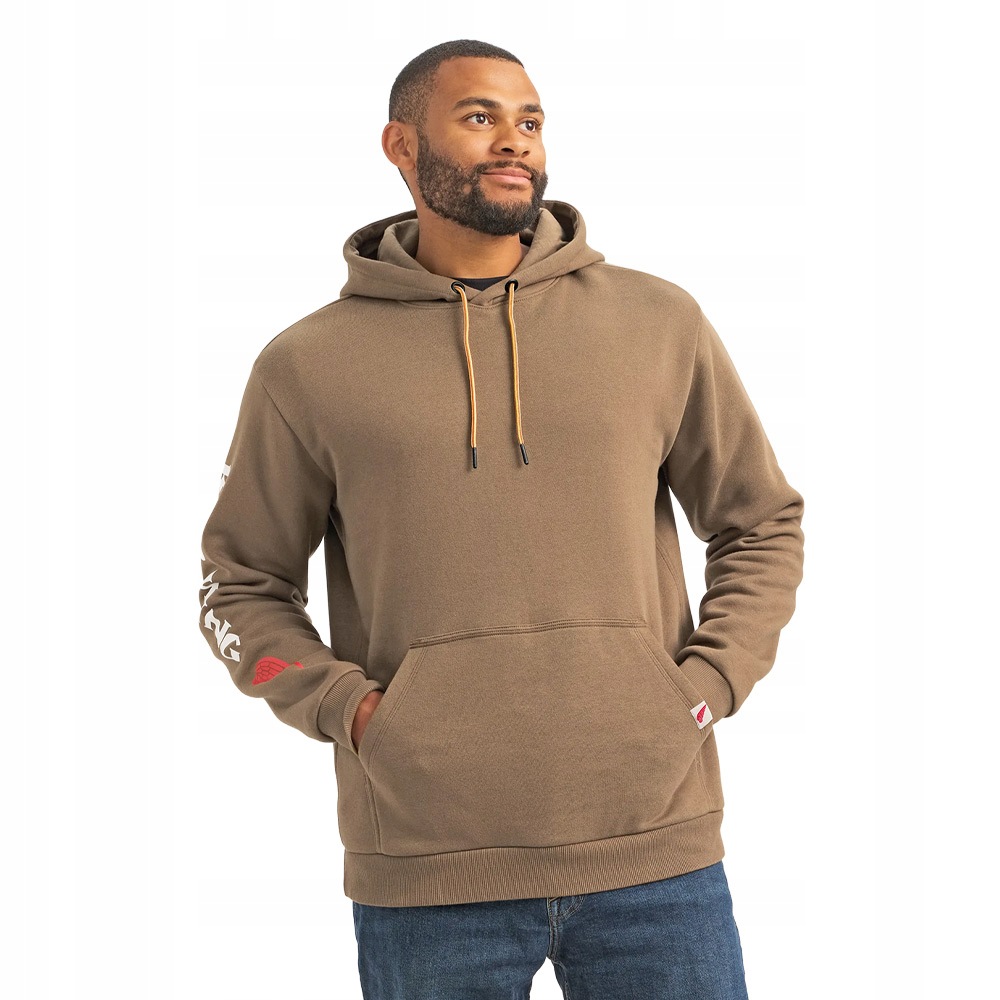 Mikina Red Wing Sleeve Print