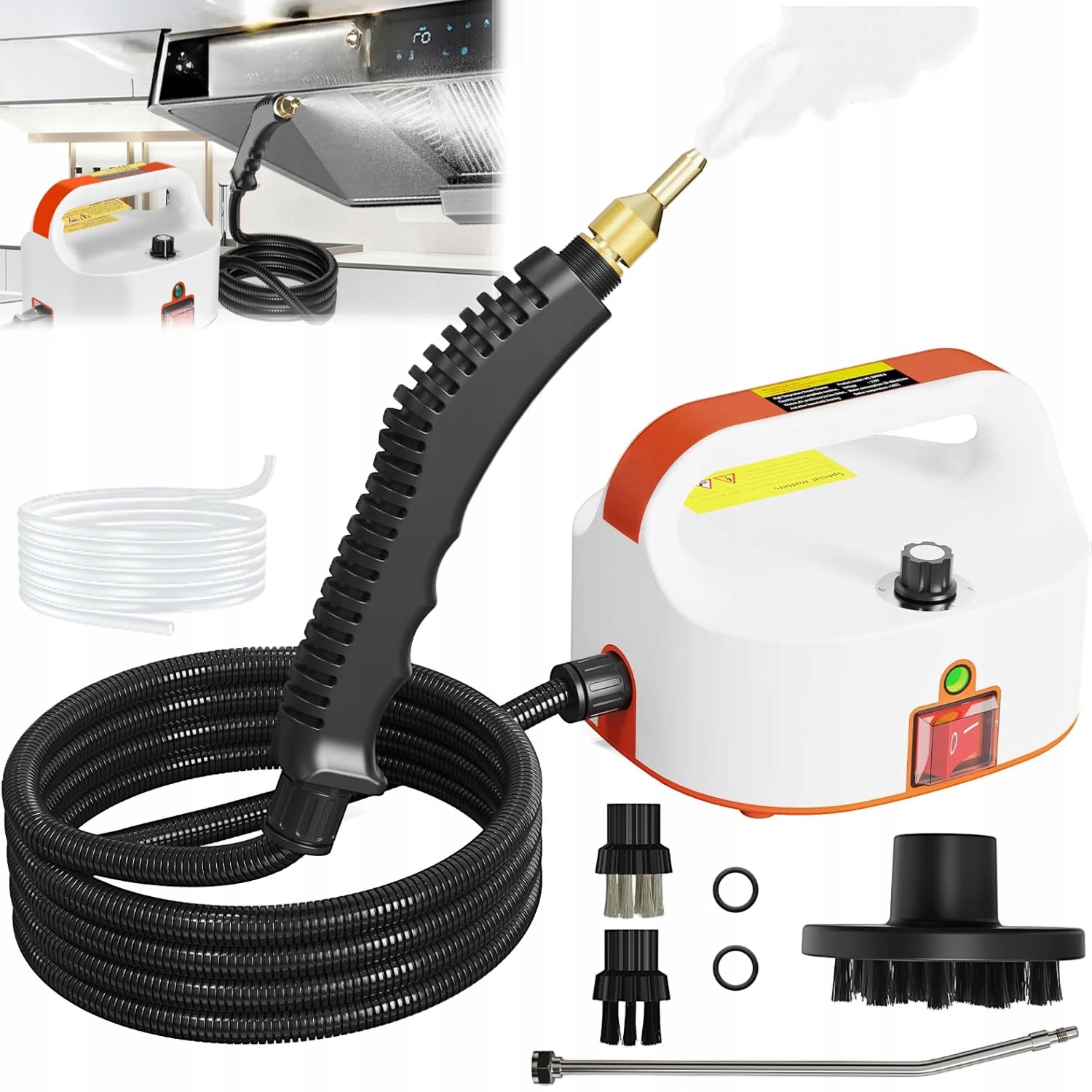 Tlakový napařovač 2500 W do kuchyně Koupelna bez nádržky 105 °C