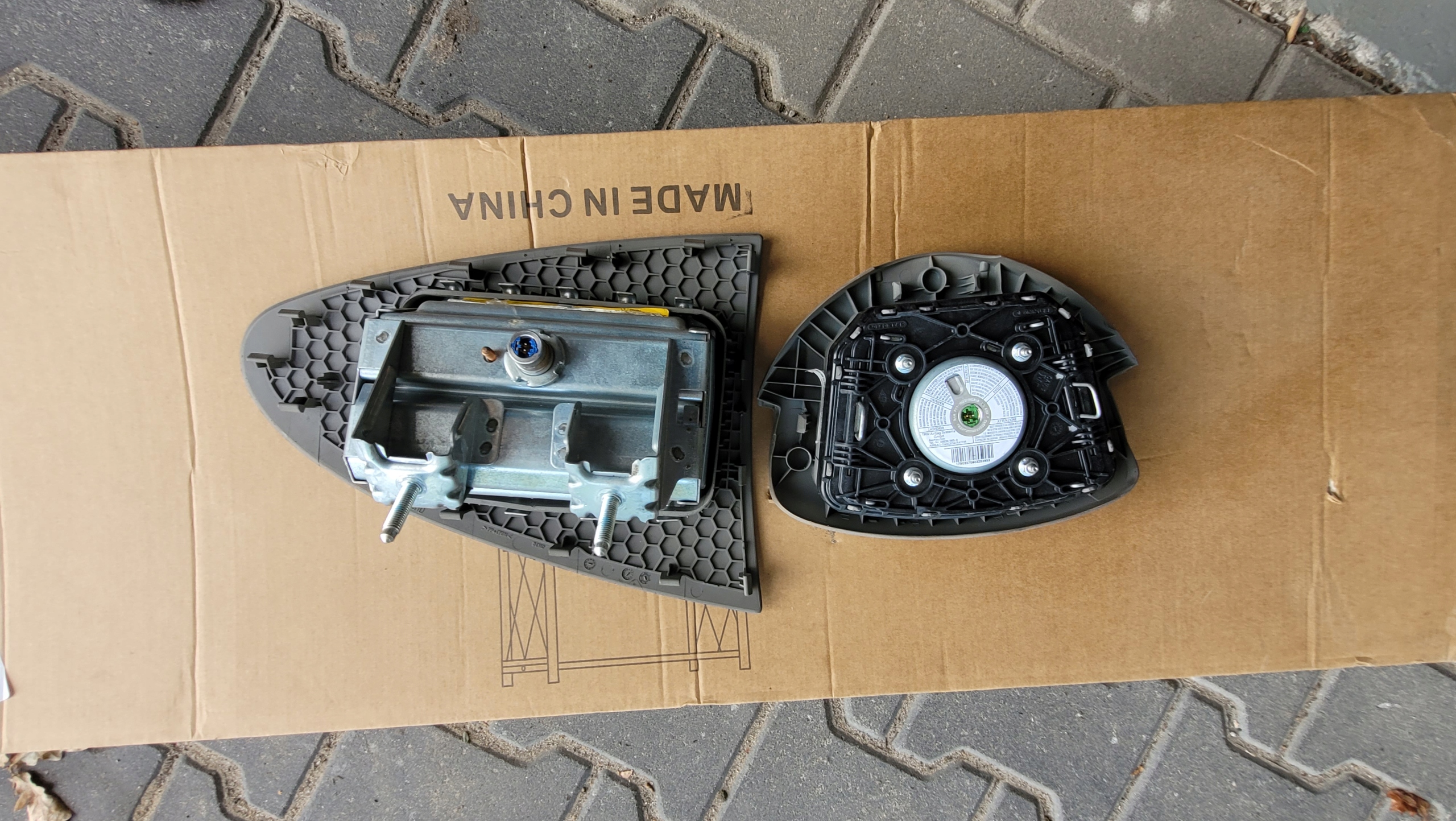 2x подушка водители renault TWINGO II европа