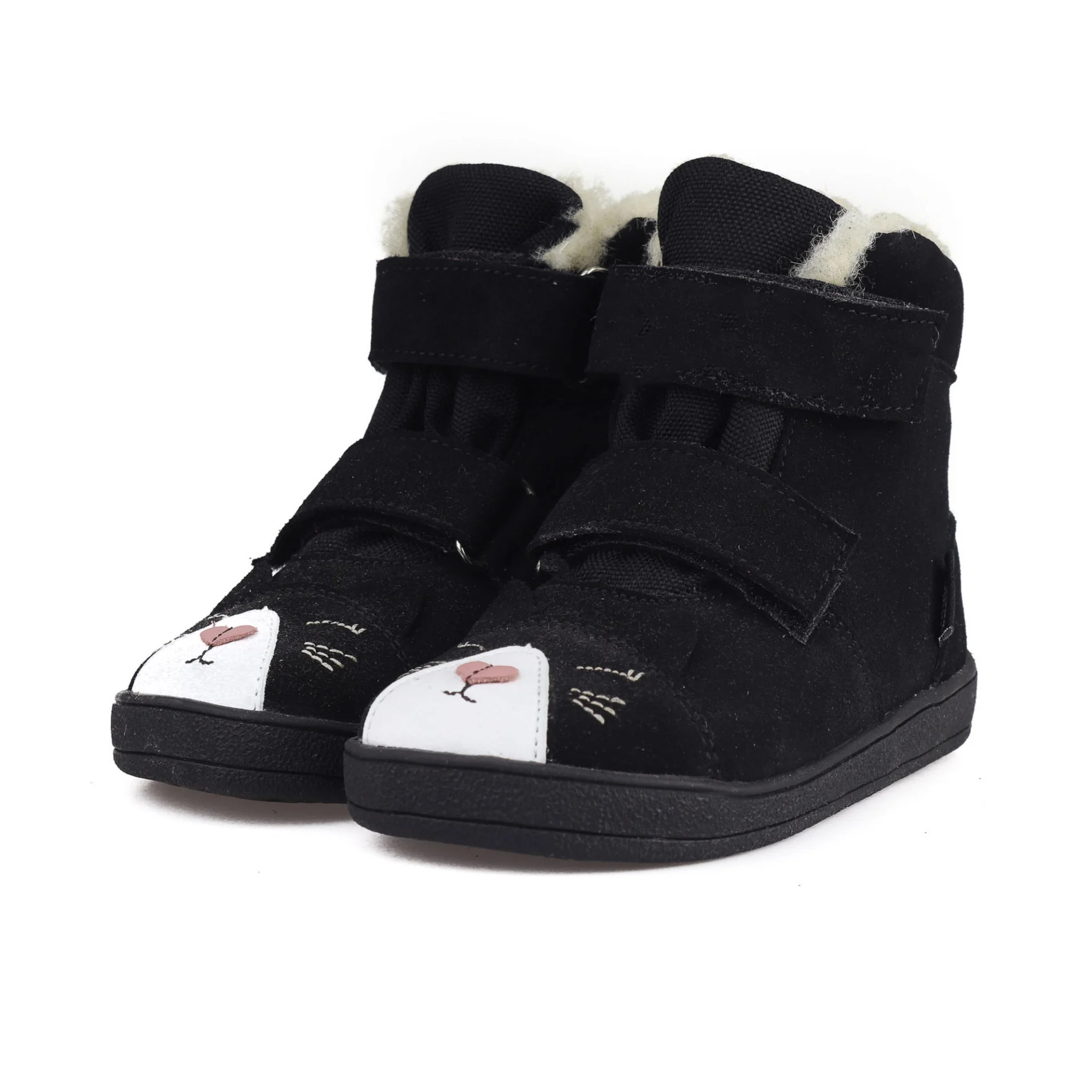 Mido 72-10 Czarny Trzewiki Zimowe Barefoot Śniegowce Membrana Wełna r.29