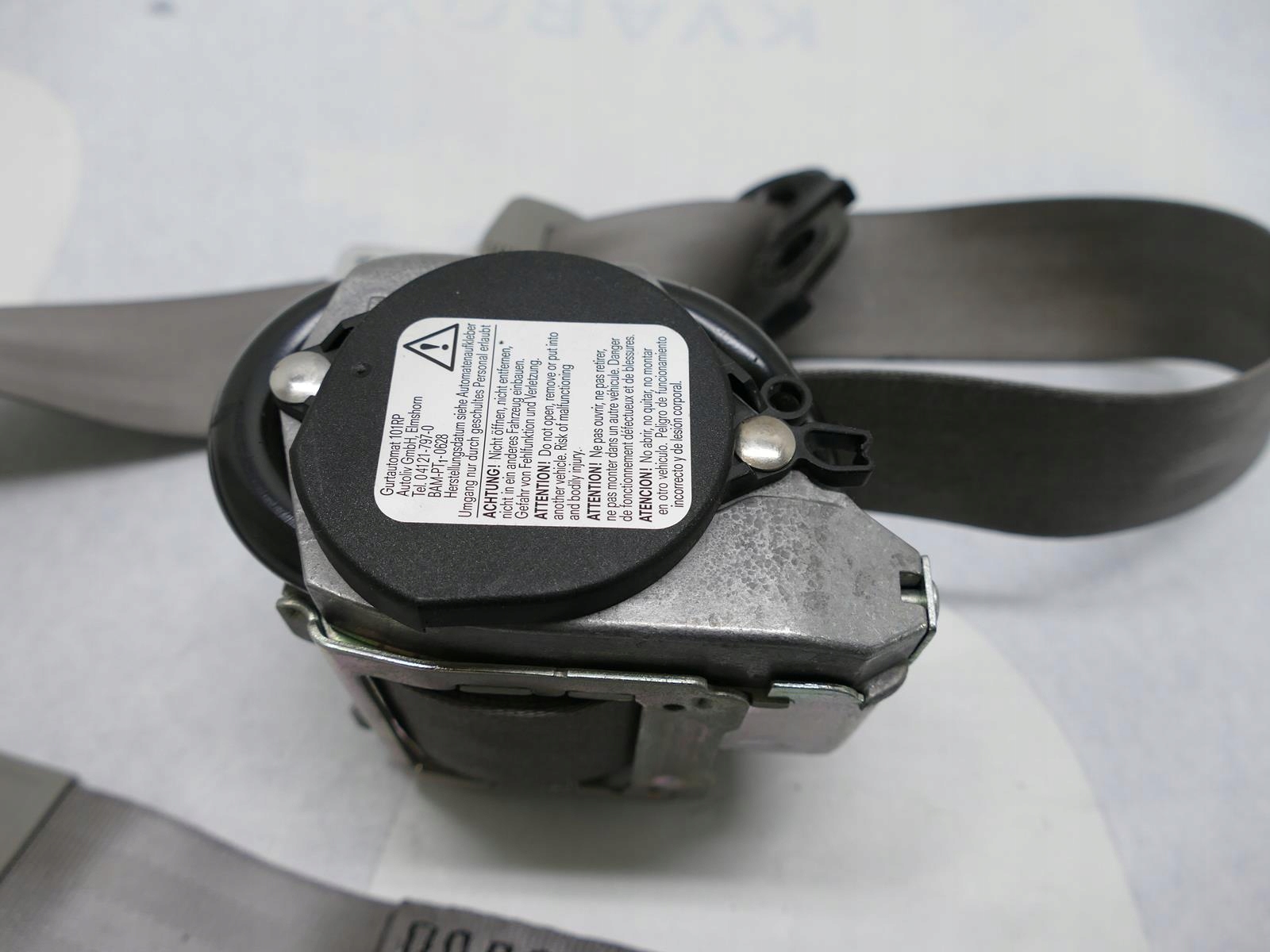 AUDI A8 II D3 LIFT tension belt safety left front
