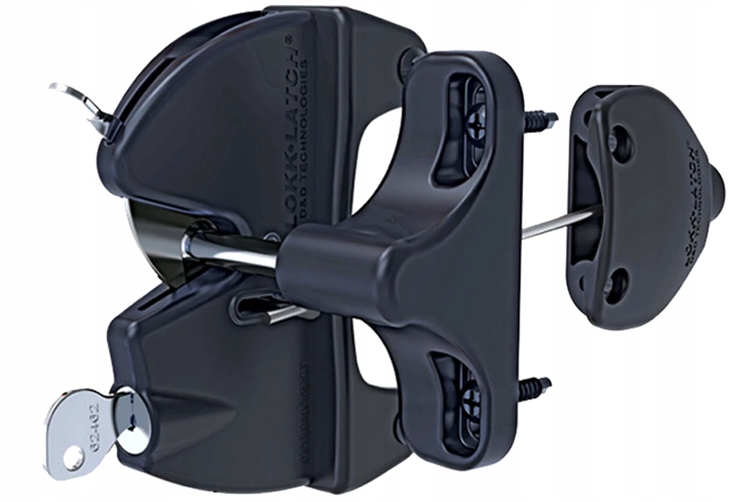 Samozavírací závora pro branku oboustranná DD