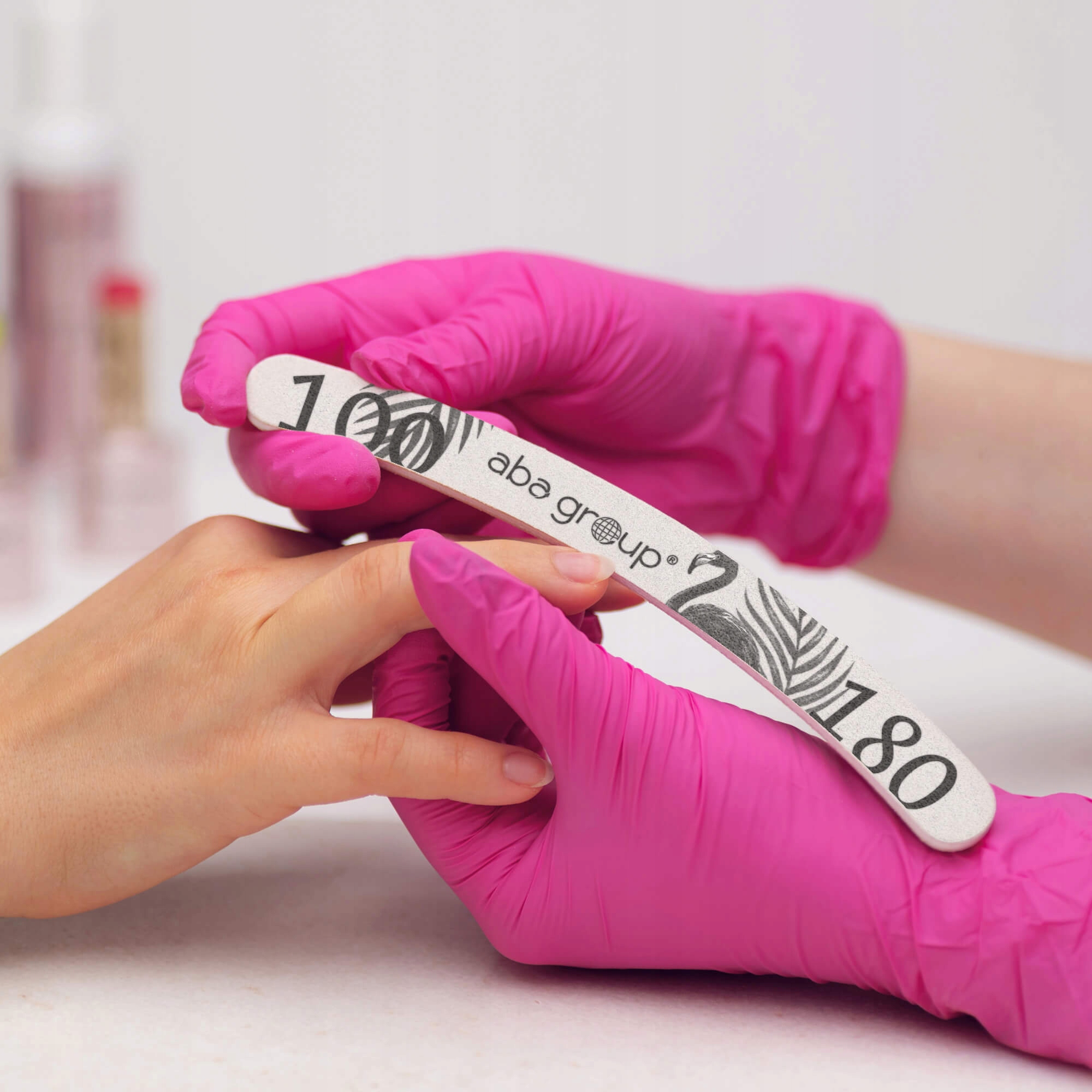 Pilnik do Paznokci Banan 100/180 Slim Folia Aba Rodzaj pilnik