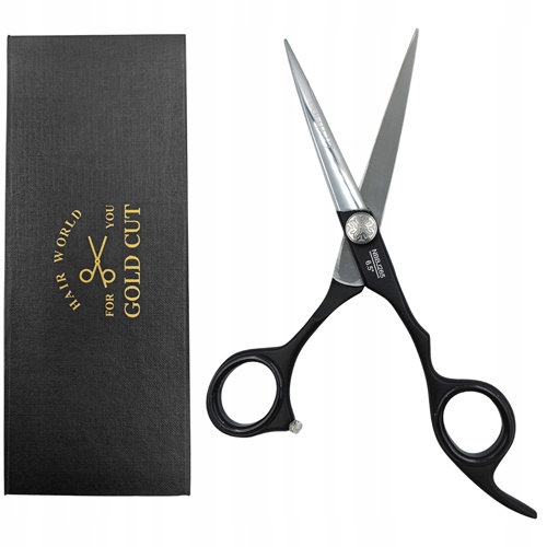 Gold Cut Bb Profesionální Kadeřnické Nůžky 6,5" Matné Pouzdro NBBJ265
