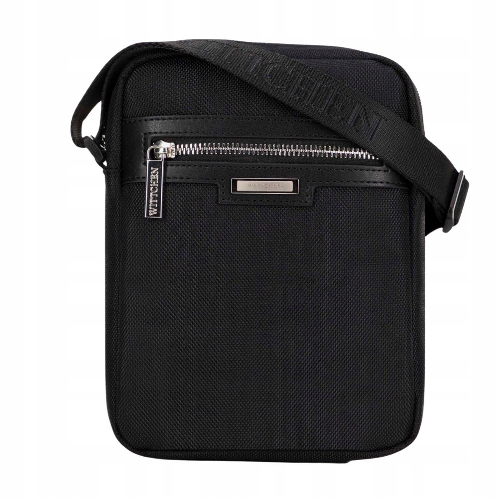 Černá kabelka přes rameno pánská Wittchen 100-4U-906-1 malá přes rameno crossbody