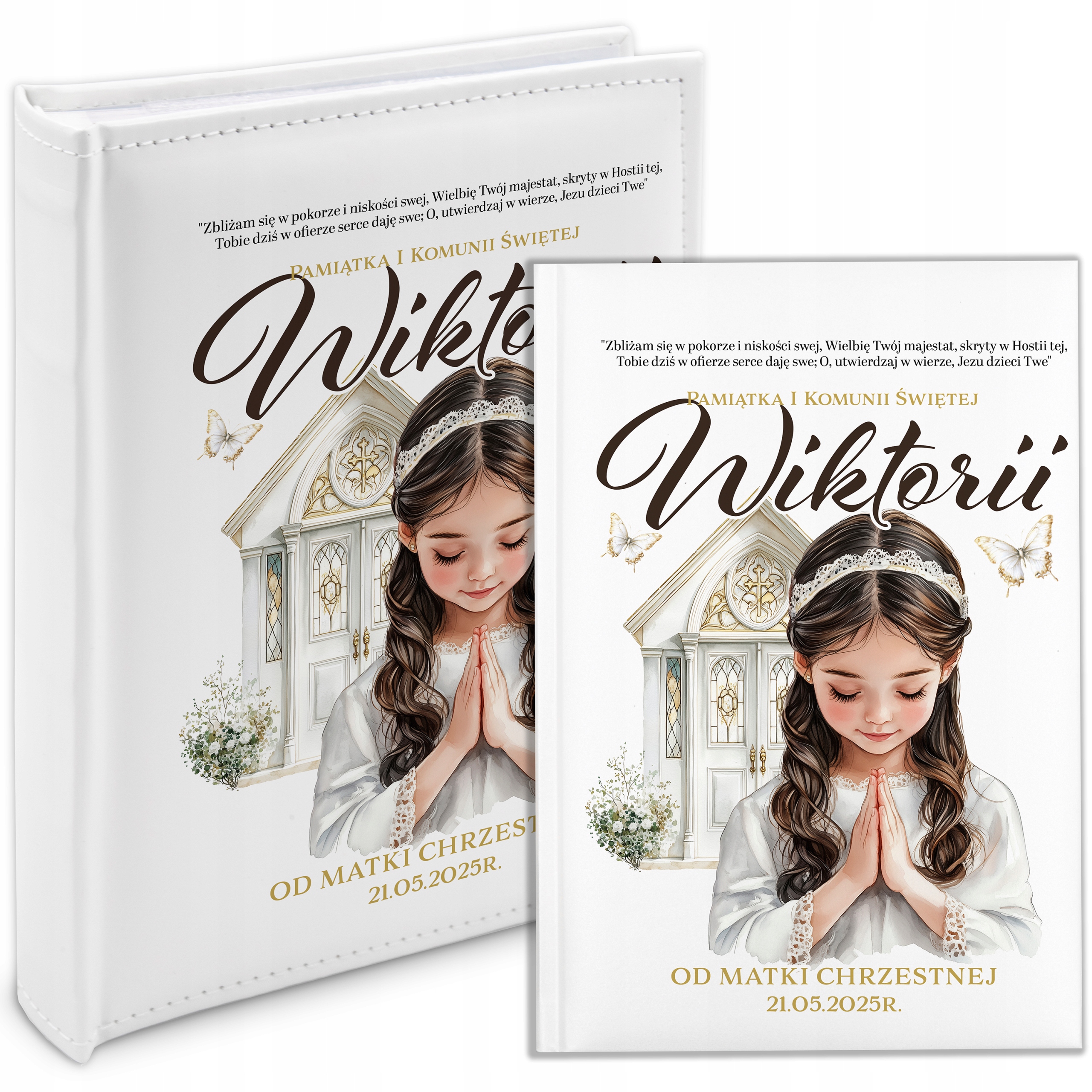 Set Album Bible Dárek Památka Svatého Přijímání Od Kmotry