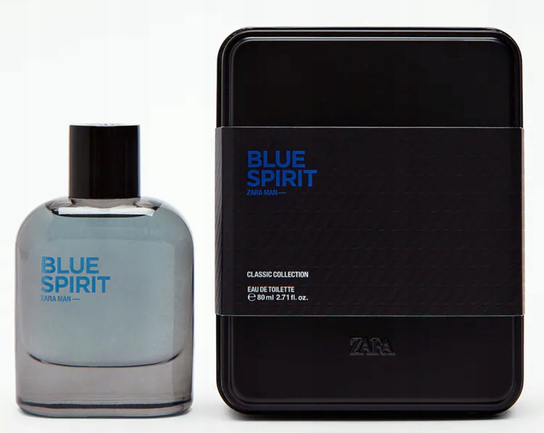 a258 PERFUMY MĘSKIE ZARA MAN BLUE SPIRIT 80 ml
