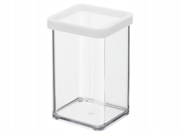 

Pojemnik do żywności wysoki Loft biały 1L