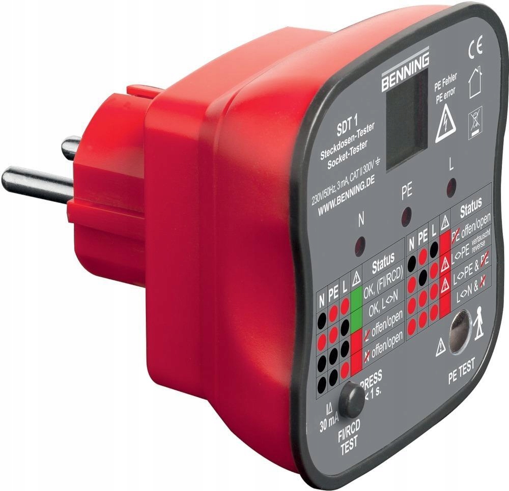 Tester konektorov Sdt 1 Benning