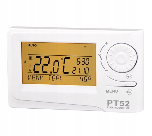 

Termostat z komunikacją OpenTherm PT52