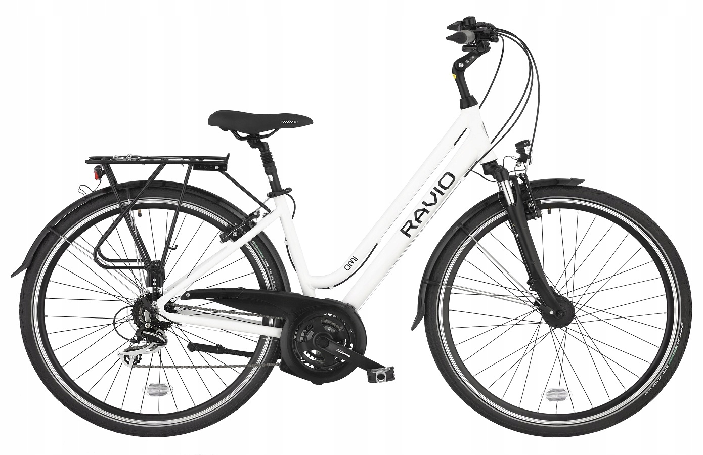 ROWER RAVIO OMI DAMSKI BIAŁY 19" 2023