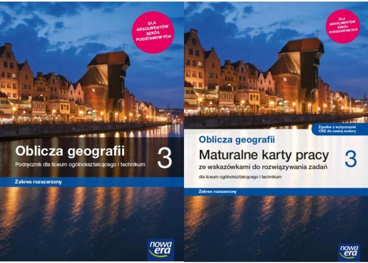 

Oblicza geografii 3. Podręcznik i maturalne karty