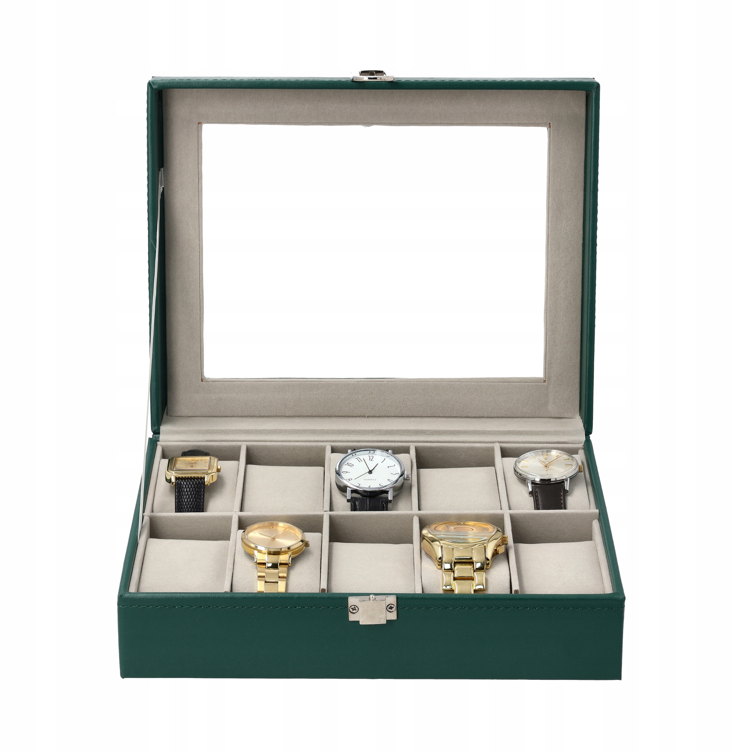PUDEŁKO ETUI ORGANIZER SZKATUŁKA KASETKA NA ZEGARKI POMYSŁ NA PREZENT 10 G3 Model 10szt