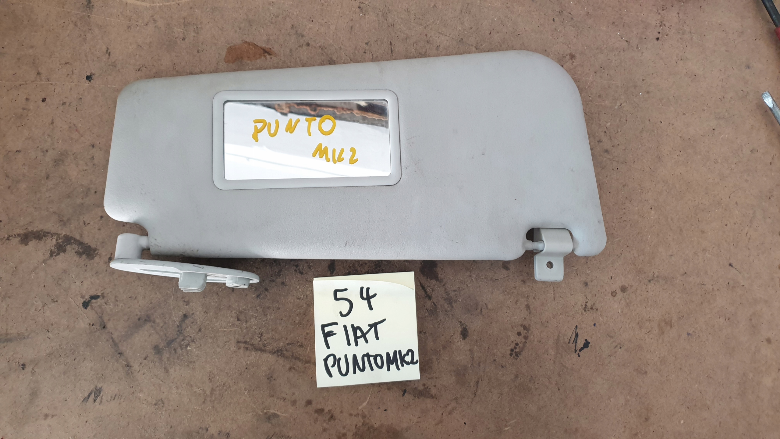 OSLONA PRZECIWSLONECZNA DASZEK SLONECZNY FIAT PUNTO II MK2