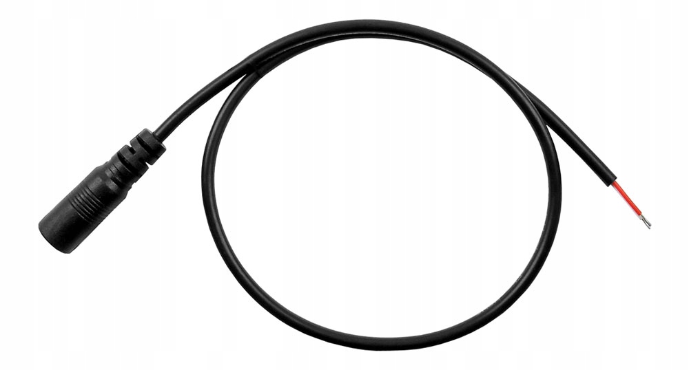

Gniazdo DC 2,1/5,5mm złączka żeńska na kablu 45cm