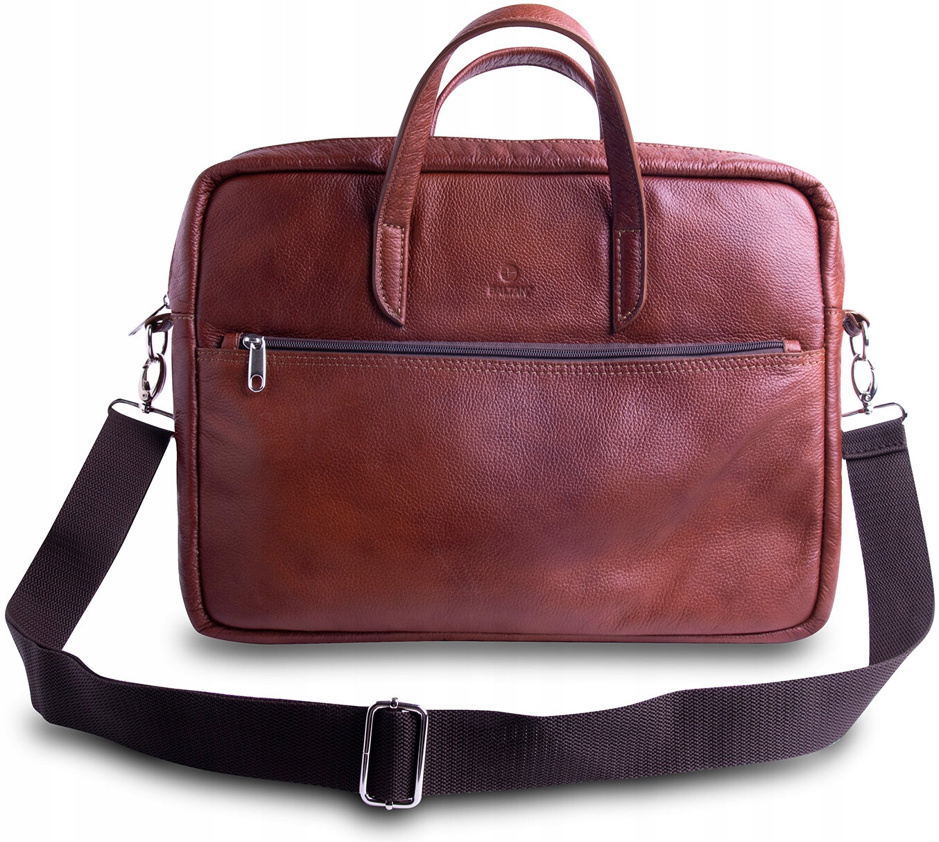 BALTAN Torba na laptopa Amber do 15,6" brązowa — 6