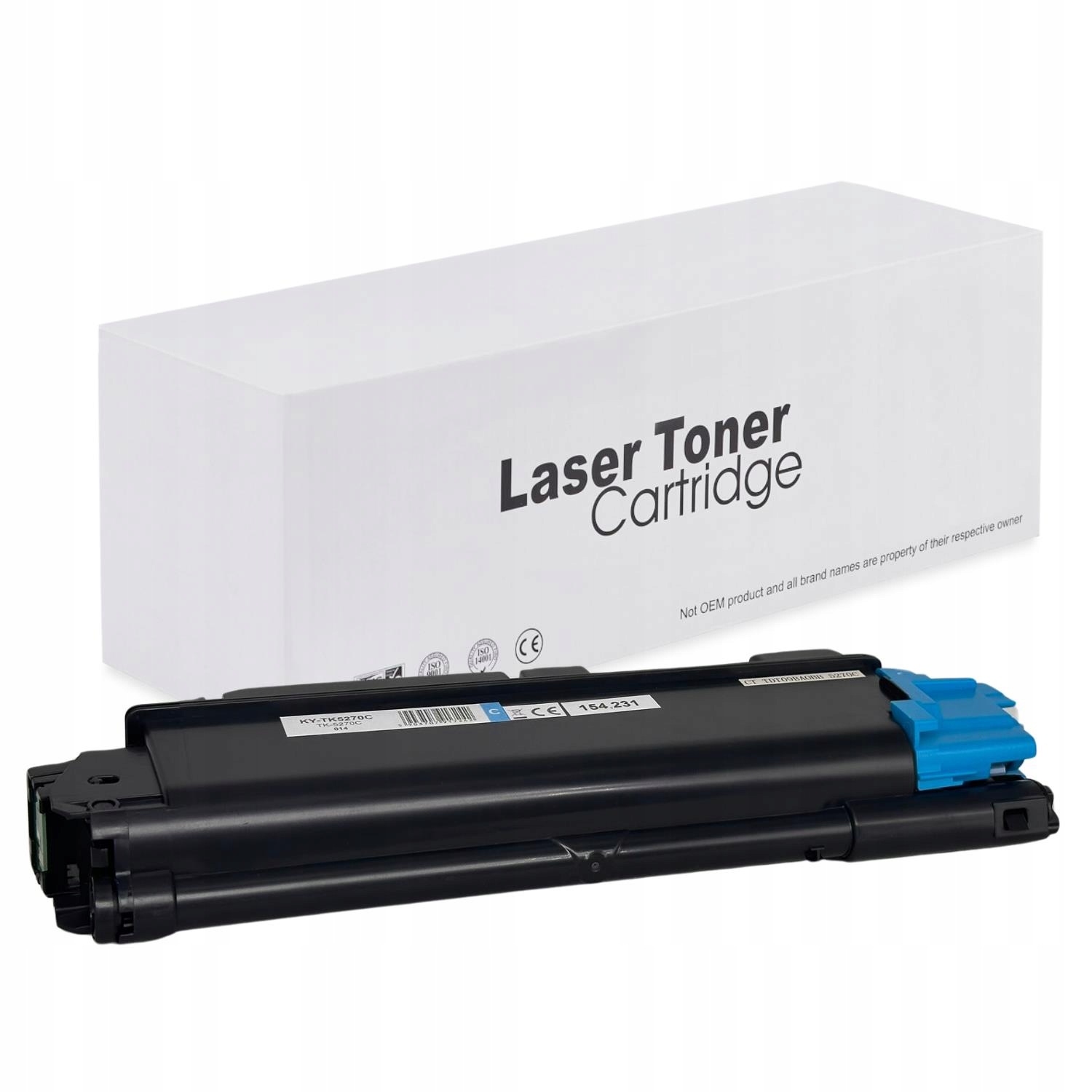 2 x Toner KY-TK5270C do Kyocera TK-5270C M6230 M6630 P6230 Cyan Błękitny 6k