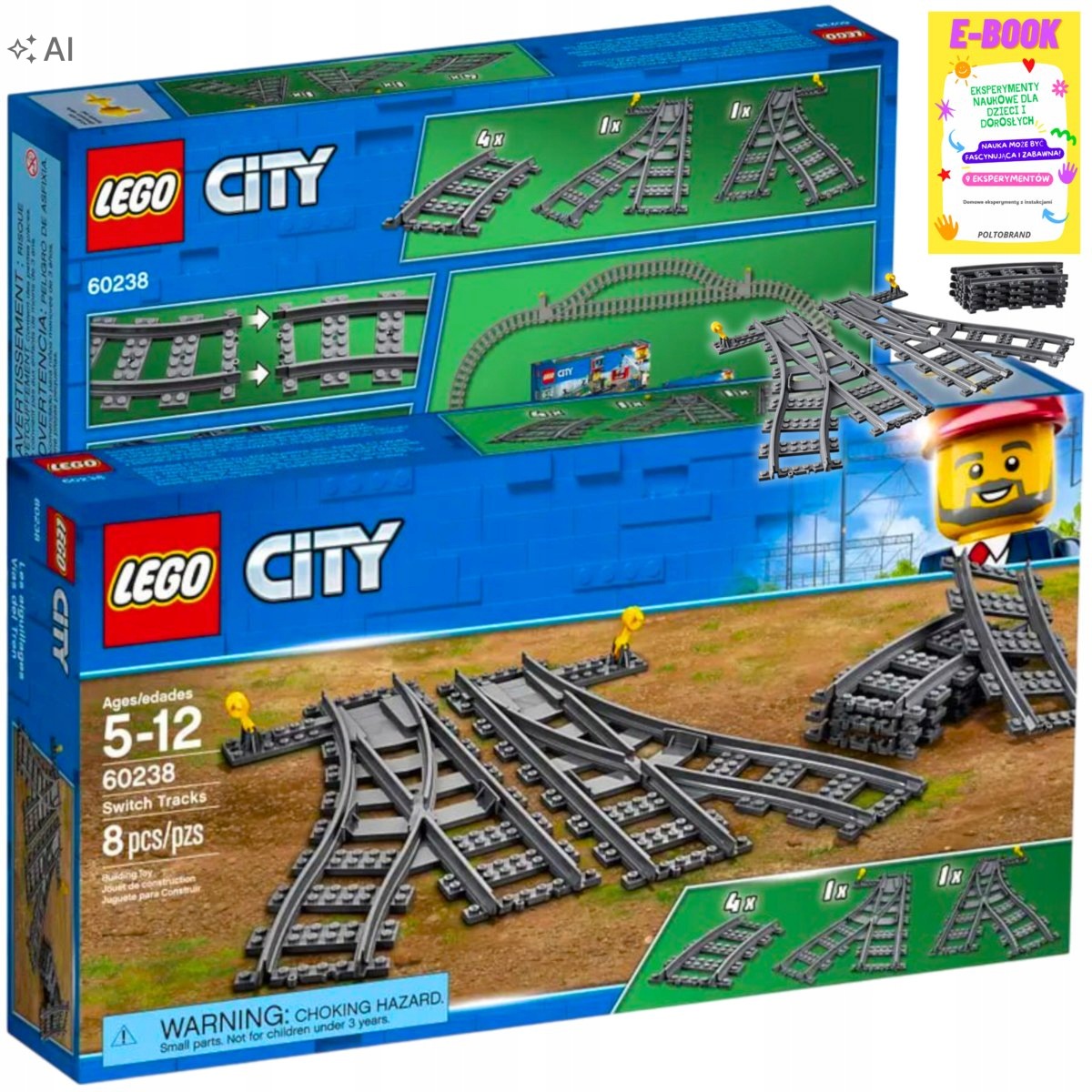 Lego Klocki City Zwrotnice Kolejowe Dla Dziecka Ebook