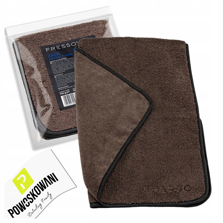 Fresso Zack Drying Towel 90x60 450 g Ręcznik Do Osuszania Samochodu Lakieru
