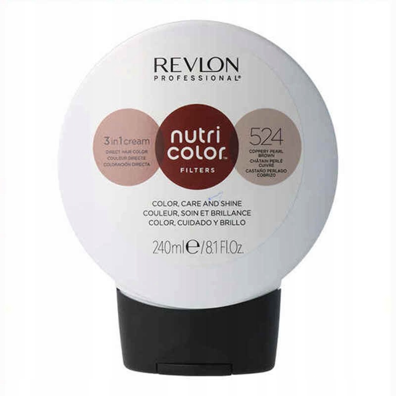 Trvalé barvení Nutri Color Revlon 524 Kaštan měď (240 ml)