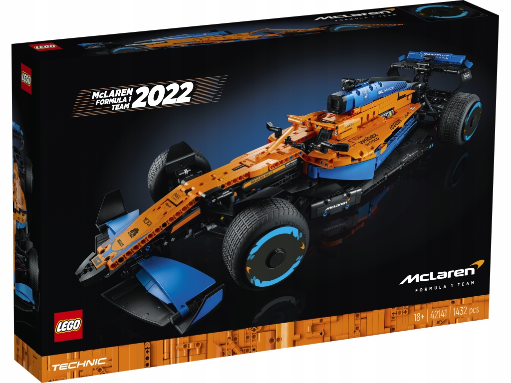 Lego 42141 Technic Závodní auto McLaren Formule 1 Nový design krabice