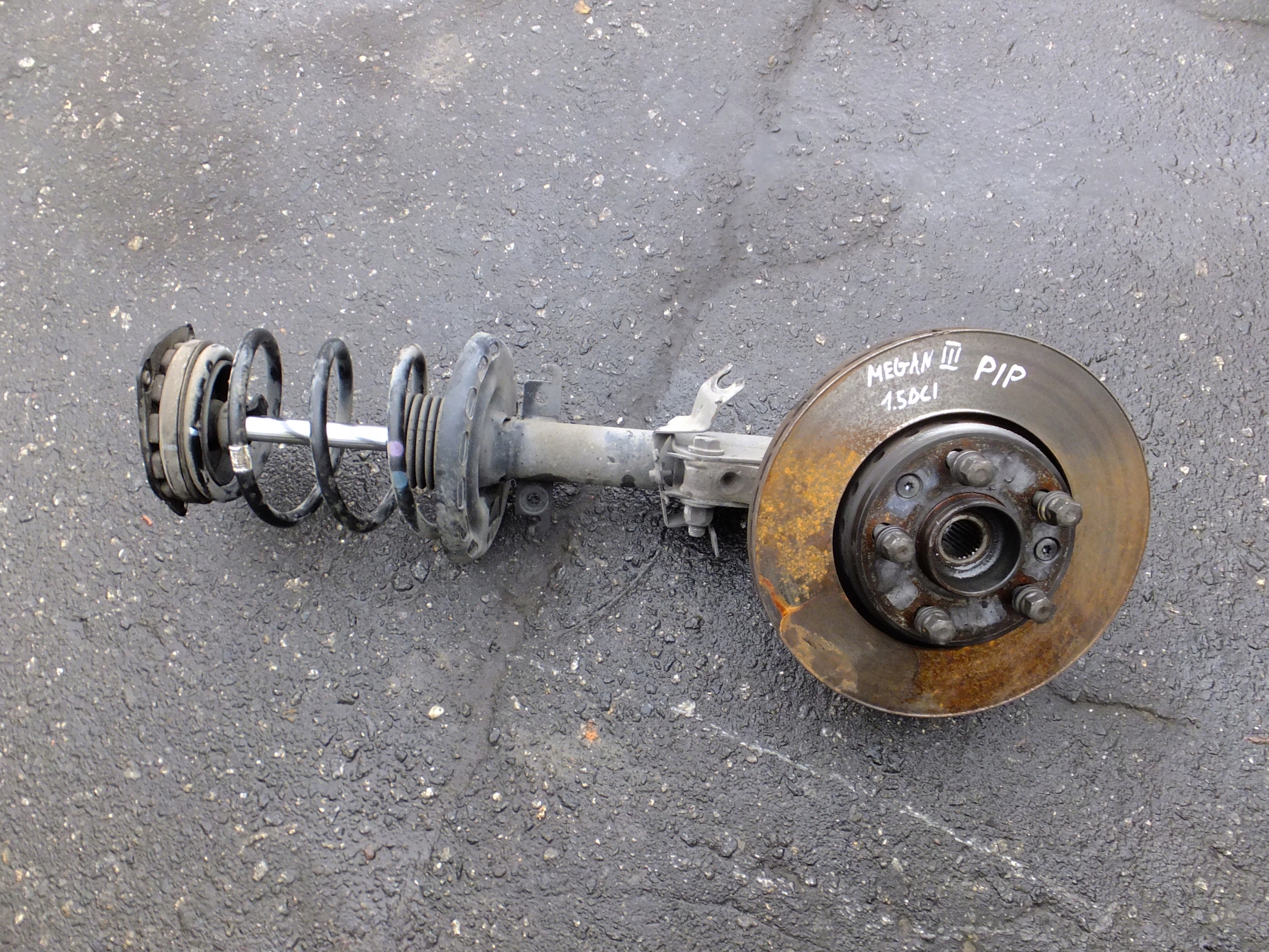 mcperson swing right front renault megane III 1,5 dci 2010r