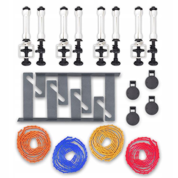 Řetězový Systém Zavěšení Pozadí Na 4 Pozadí