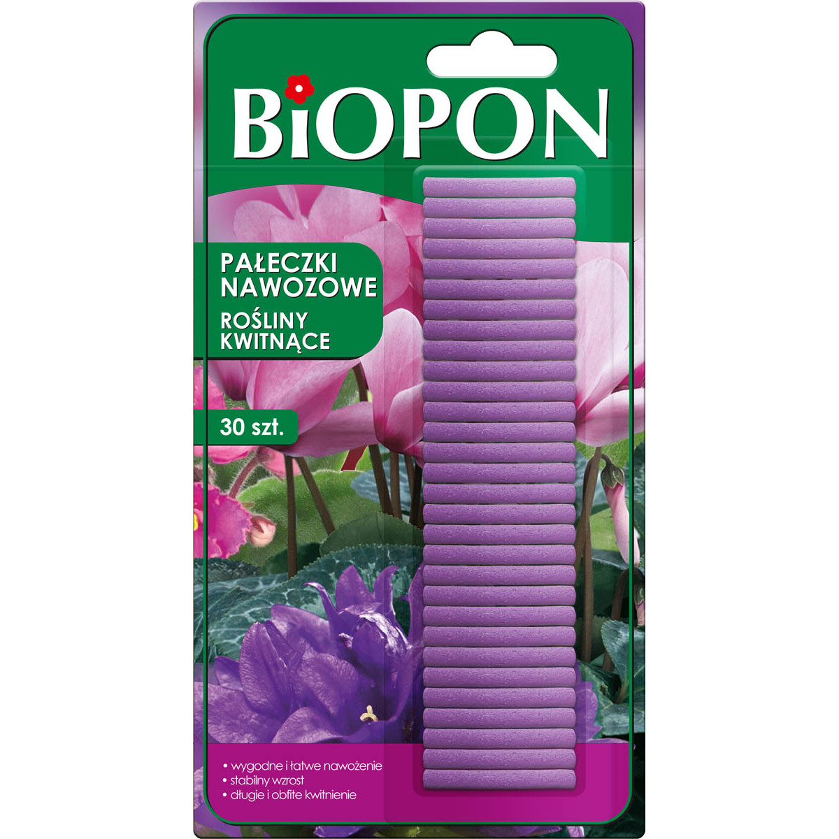 

Biopon Pałeczki Nawozowe do Roślin Kwitnących