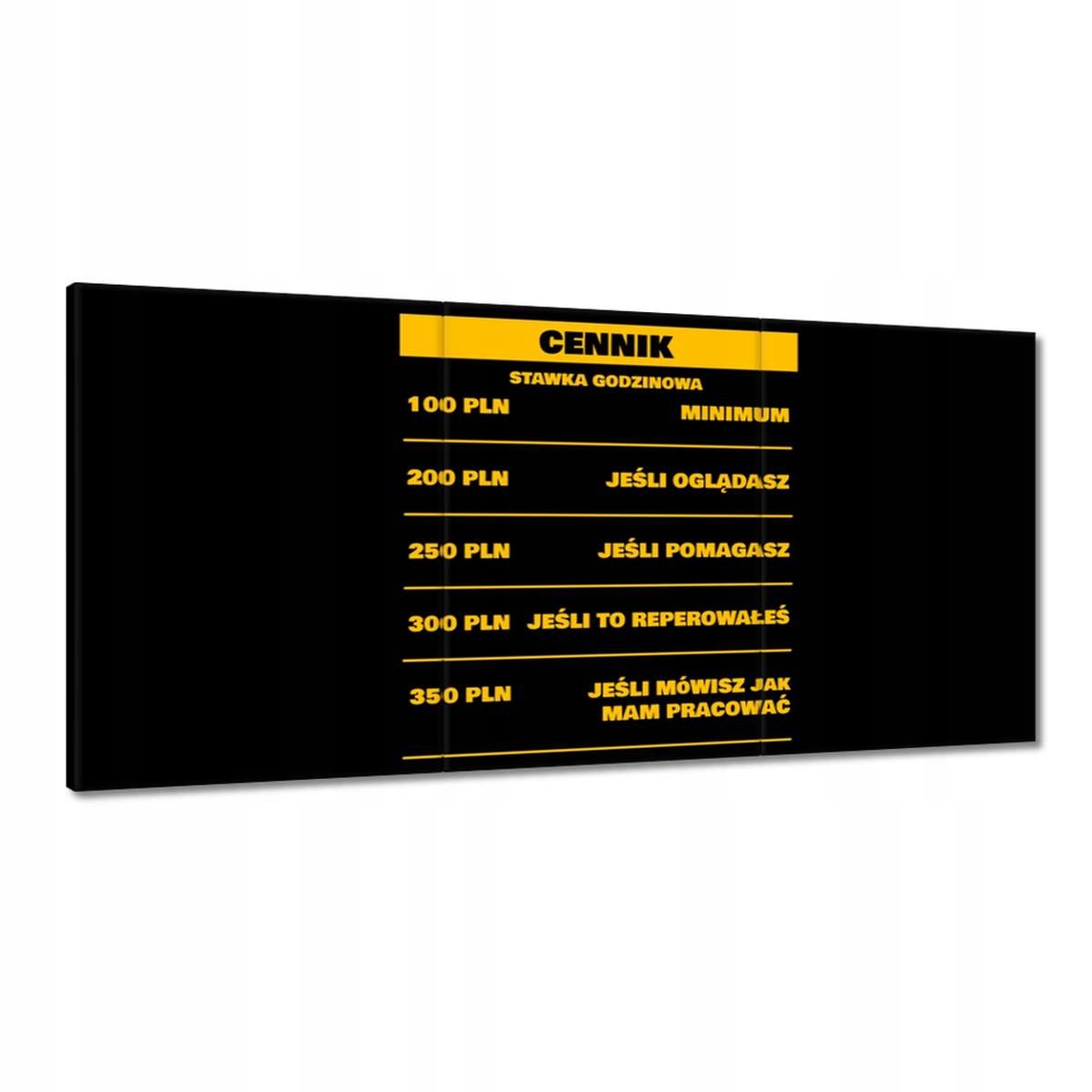 Obrazy 180x90 Hodinová sadzba Mechanik