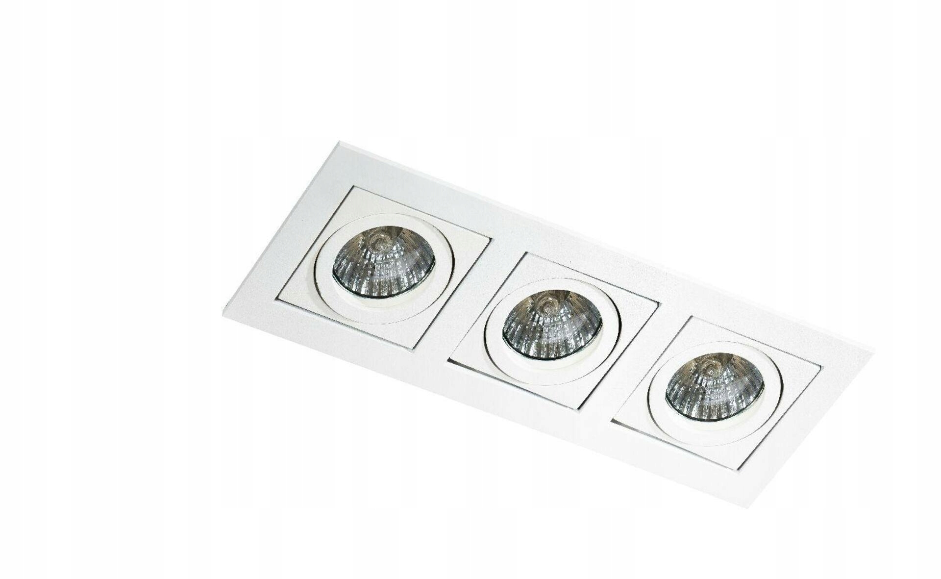 AZzardo Paco podhledové svítidlo 3x GU10 50W bez pružín 25,5cm IP20, biela
