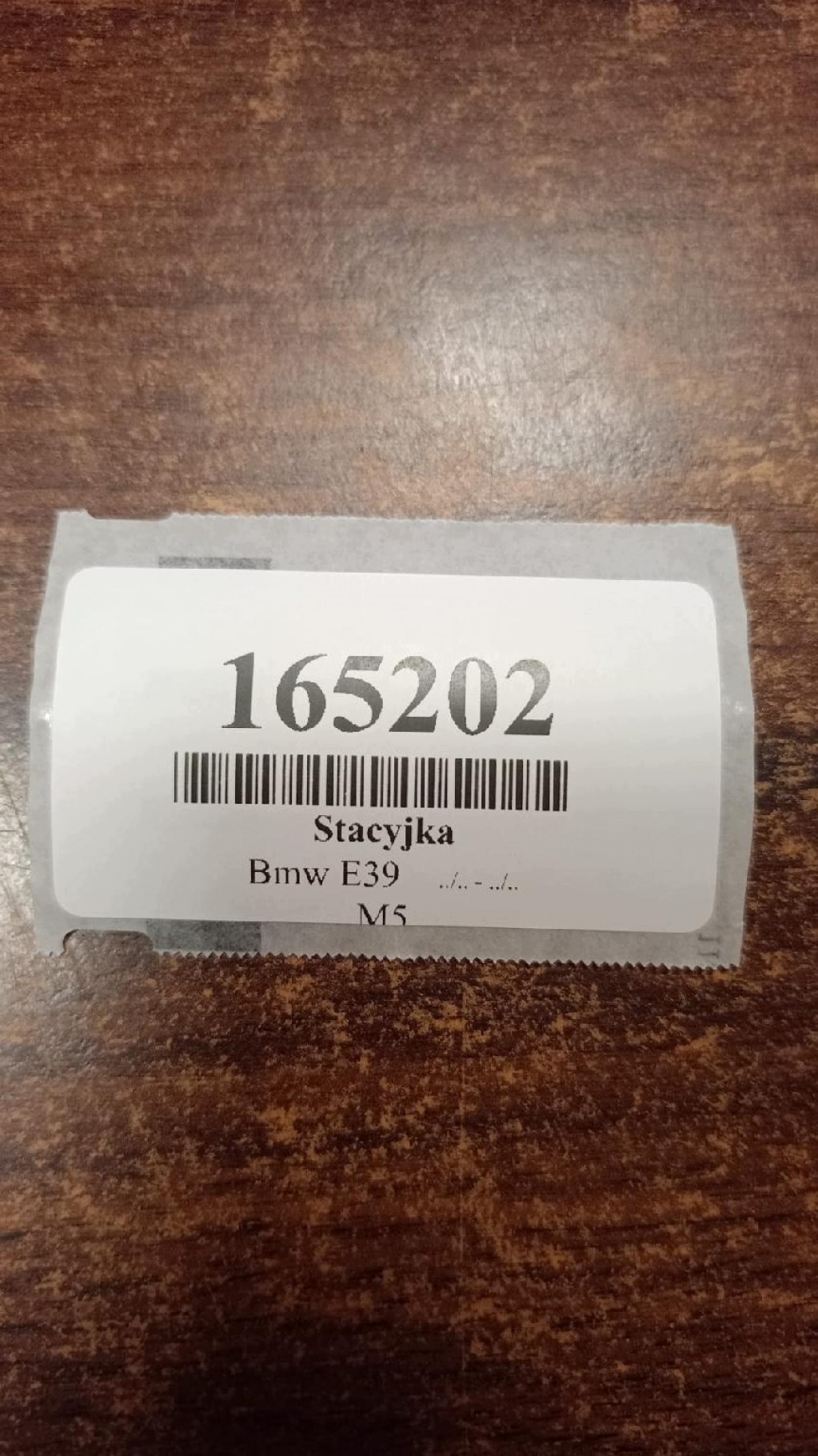 BMW E39 ignition key 1093571