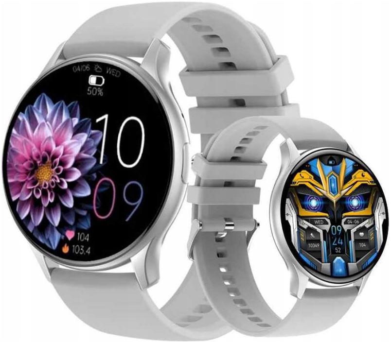 Chytré Hodinky Hodinky s funkcí Hovoru Smartband Rubicon Amoled Sms Kroky Pl