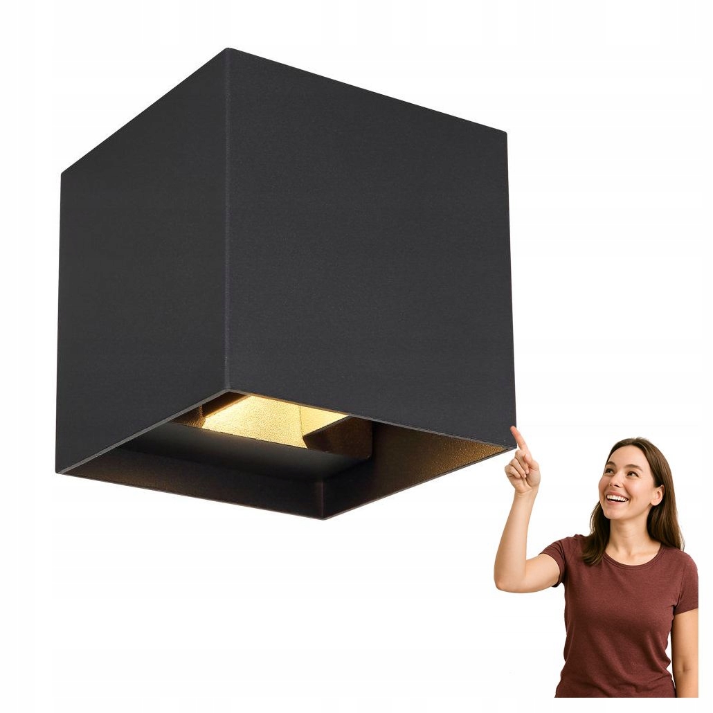 Nástěnná lampa horní a dolní Led 3W Veronika 34168B Globo