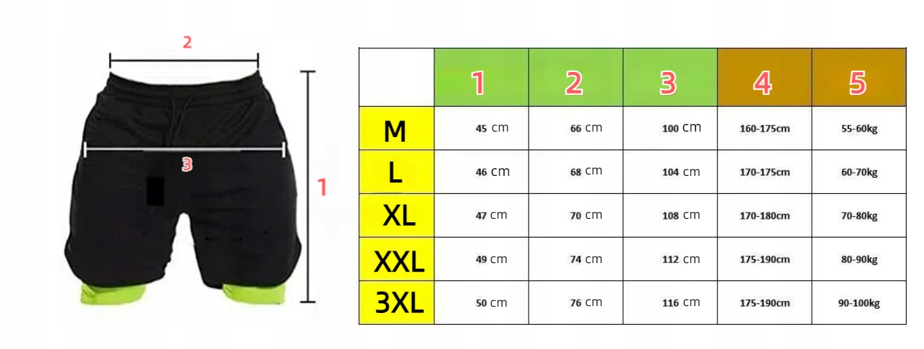 SPODENKI SPORTOWE MĘSKIE SPORTOWE SIŁOWNIA TRENING WF BIEGANIA SZORTY R.M Wzór dominujący bez wzoru